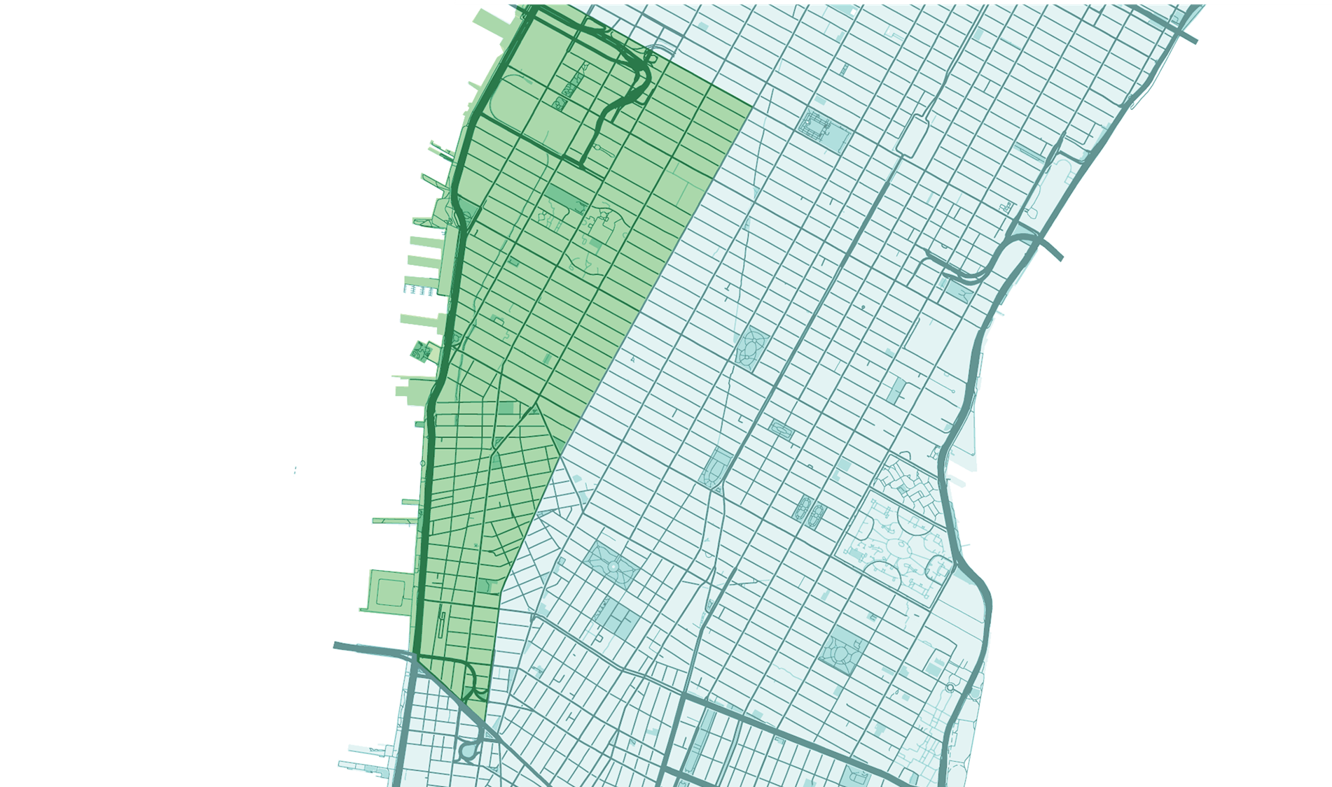 Biodiversity District test pilot area. 