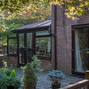 Applying Feather Friendly® adhesive dot patterns is one of many ways to make your windows bird-friendly. Photo: Bird Friendly®